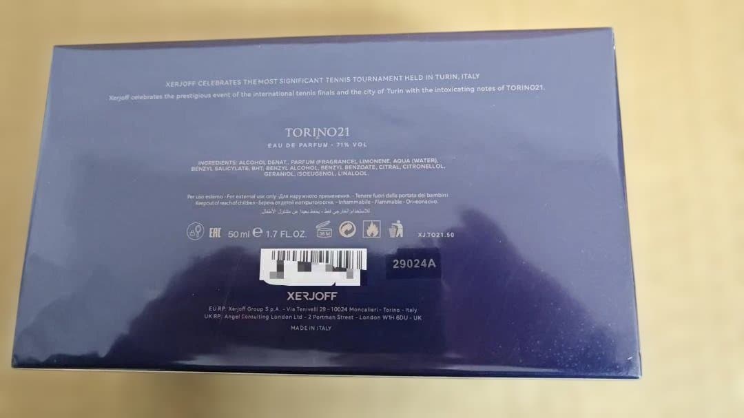新品未開封 XERJOFF 香水 TORINO 21 50ml