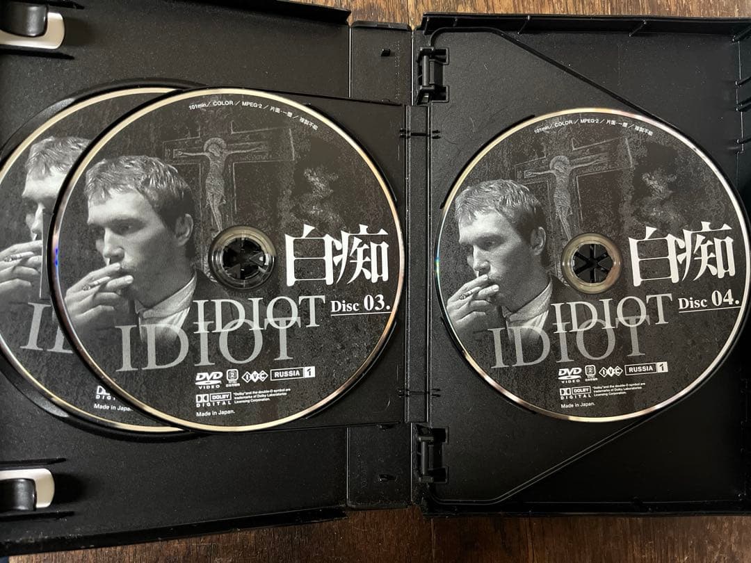ドストエフスキー原作 白痴 ドラマ DVD ロシア