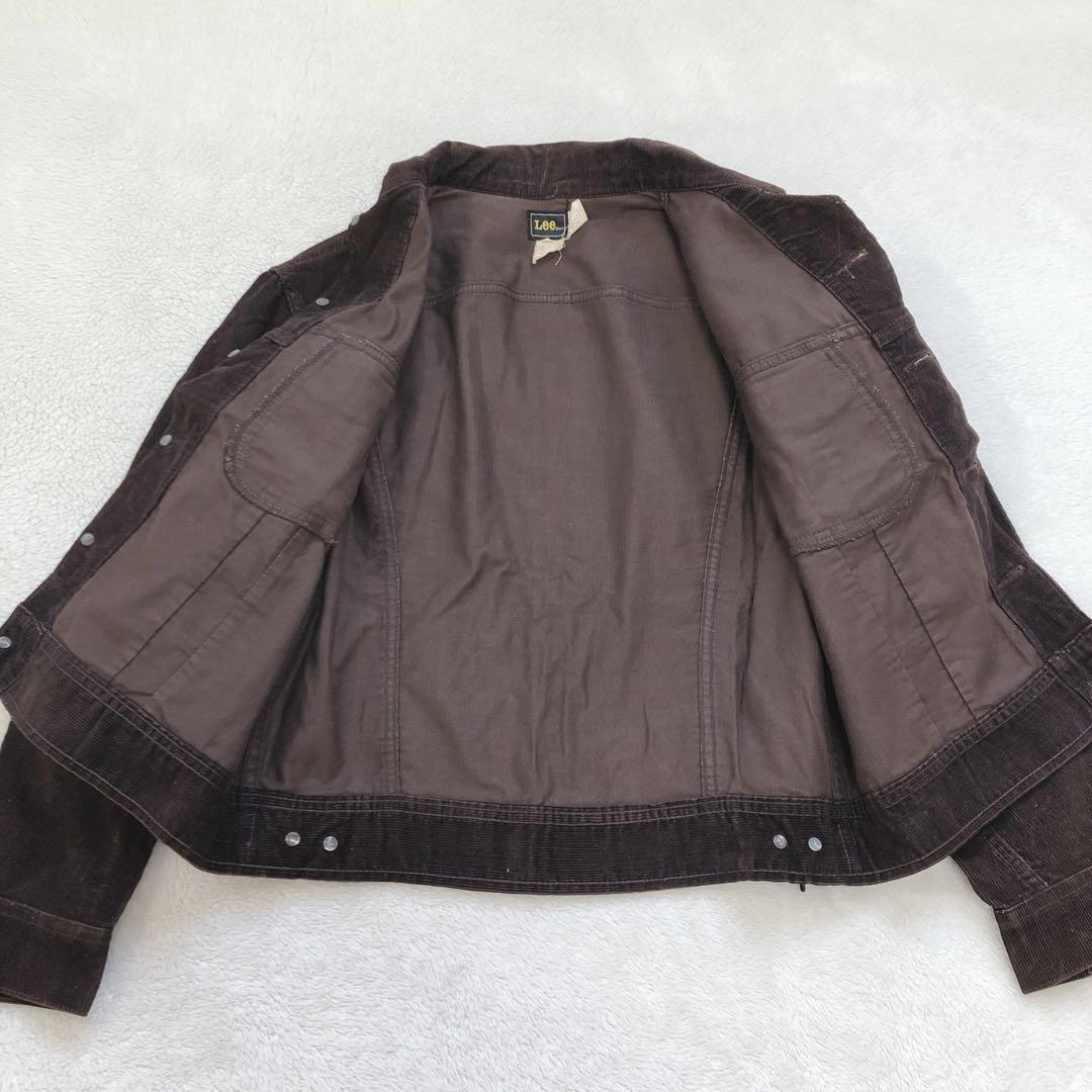 【70sヴィンテージ】Lee コーデュロイジャケット M 茶 希少サイズ
