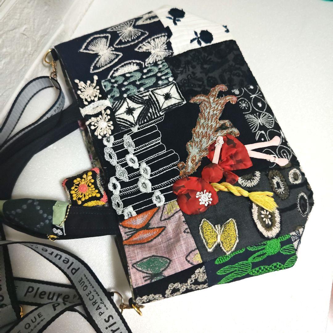 ハンドメイド　ミナペルホネン　スーちゃん　バッグ