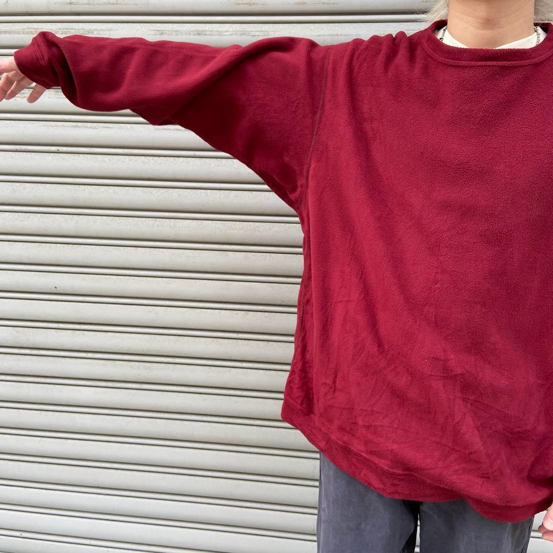 90s☆USA製☆patagonia☆シンチラクルーネックフリース☆オーバルロゴ