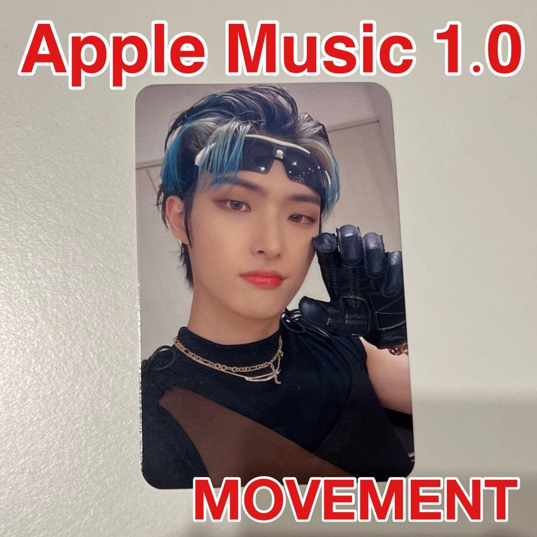 ATEEZ ミンギ　Applemusic 1.0 トレカ MOVEMENT