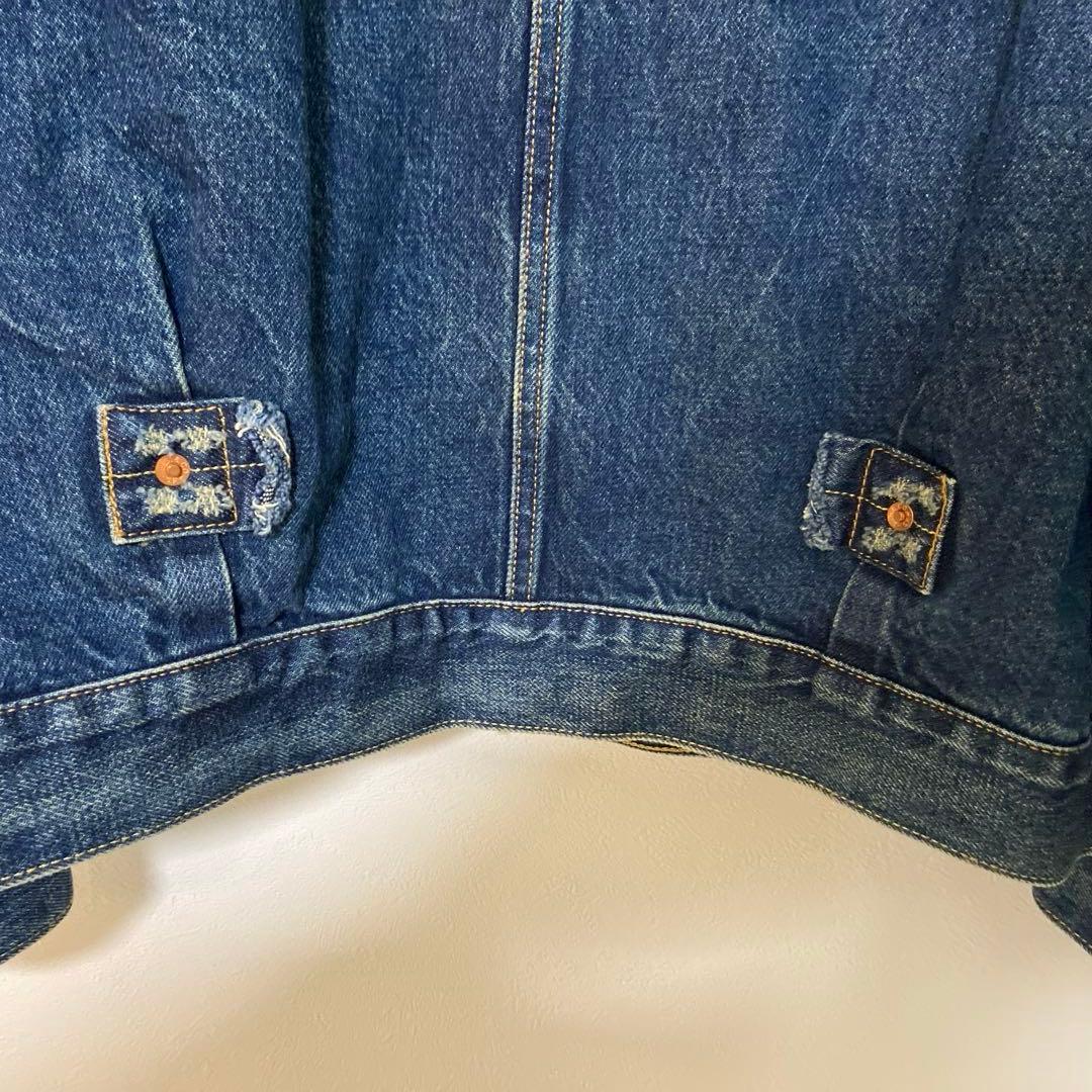 EDIFICE別注リーバイスType 1トラッカージャケット　XXL【リメイク】