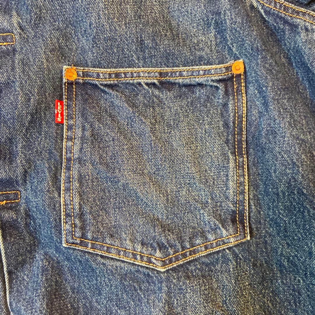 EDIFICE別注リーバイスType 1トラッカージャケット　XXL【リメイク】