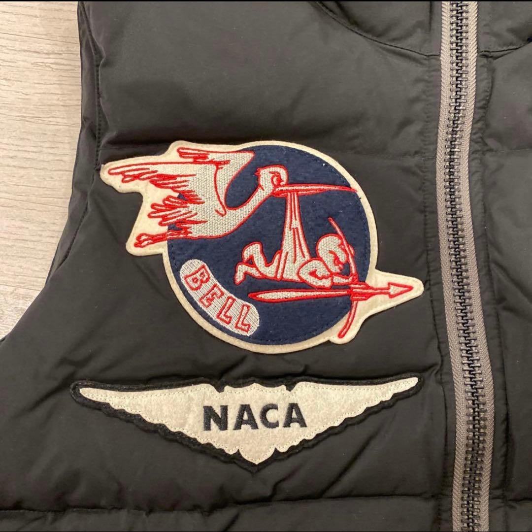 希少！人気で即売品！グラマラスグレニスAVIREX 123 ブラックダウンベスト