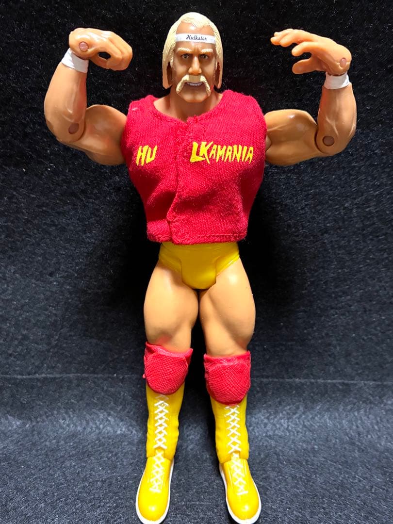 プロレス　フィギュア　ホーガン　ブッチャー　ハンセン　3体