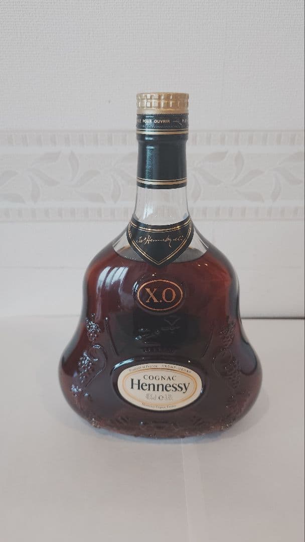 コニャック Hennessy ヘネシー X.O 金キャップ 箱付 700ml