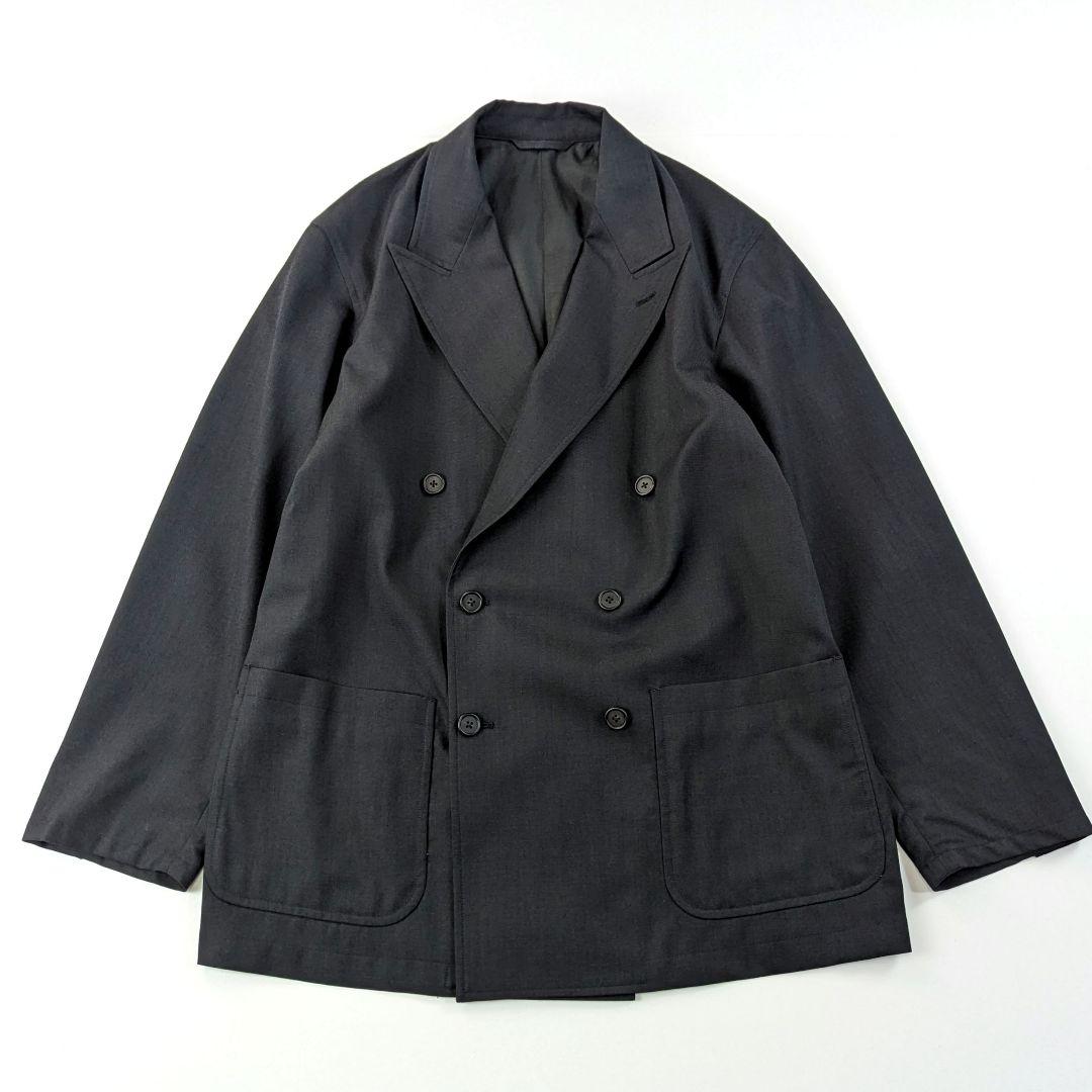極美品★超高級◎スティーブンアラン★2B ダブルジャケット　ウール　2.9万　L