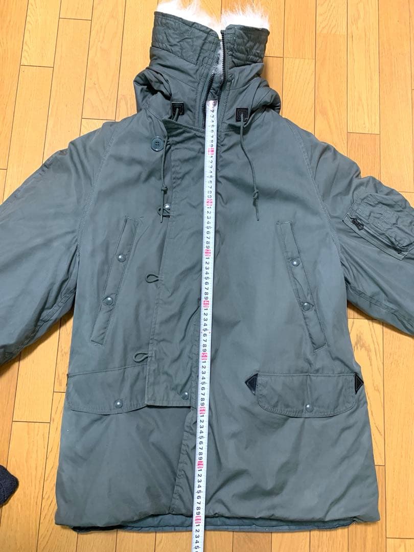 N-3B 米軍実物　greenbrier製　ファーも状態良　美品　scovill