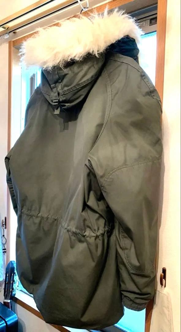 N-3B 米軍実物　greenbrier製　ファーも状態良　美品　scovill