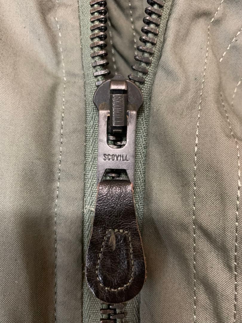 N-3B 米軍実物　greenbrier製　ファーも状態良　美品　scovill