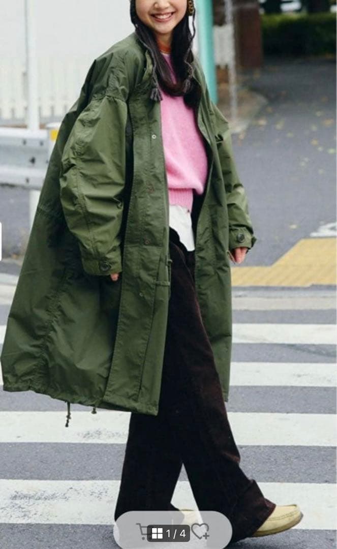 ソロテックス M-65 パーカ　khaki