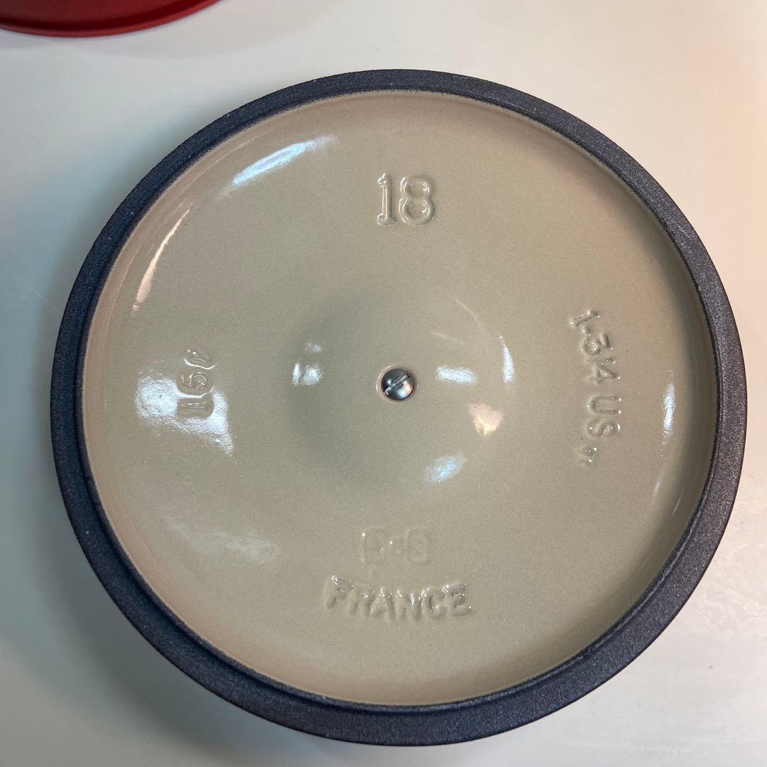 【未使用】ルクルーゼ　片手鍋　ソースパン　18cm