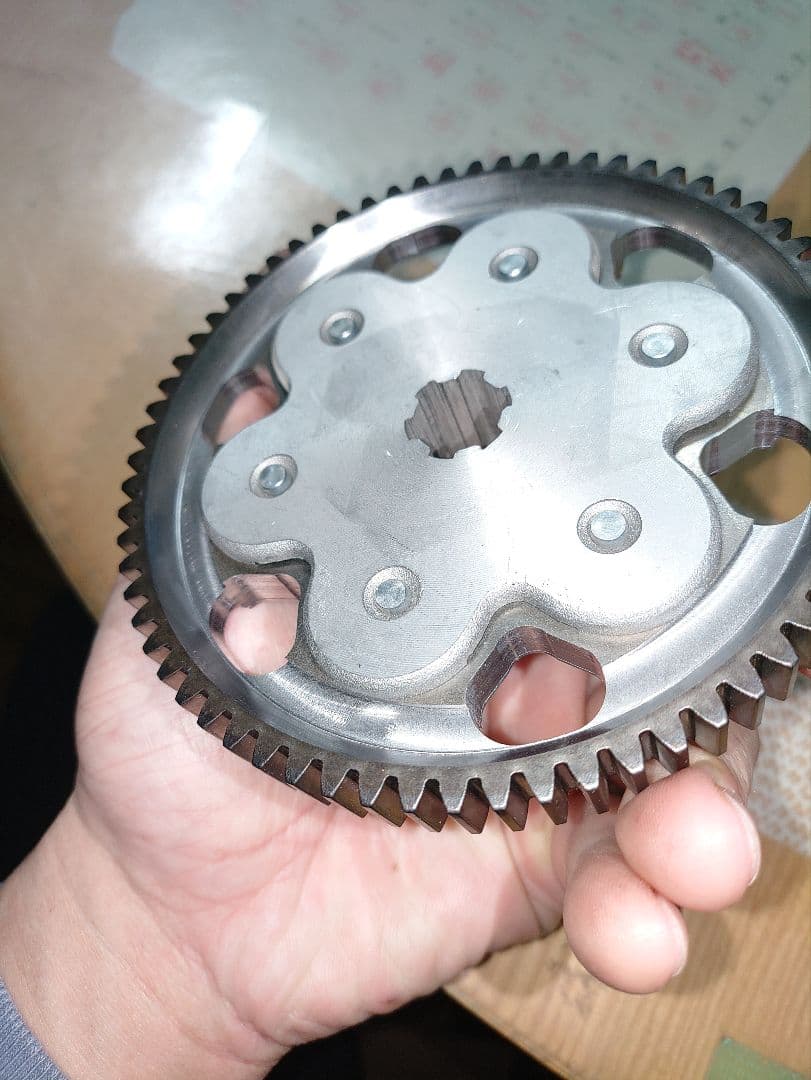 軽量加工プライマリードリブンギア67T　モンキー　ゴリラ　ダックス　シャリー　⑮