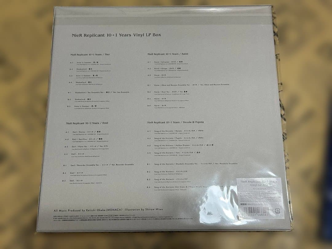 TGS2025 サイン入り　スクエニ　ニーアレプリカント LP 新品