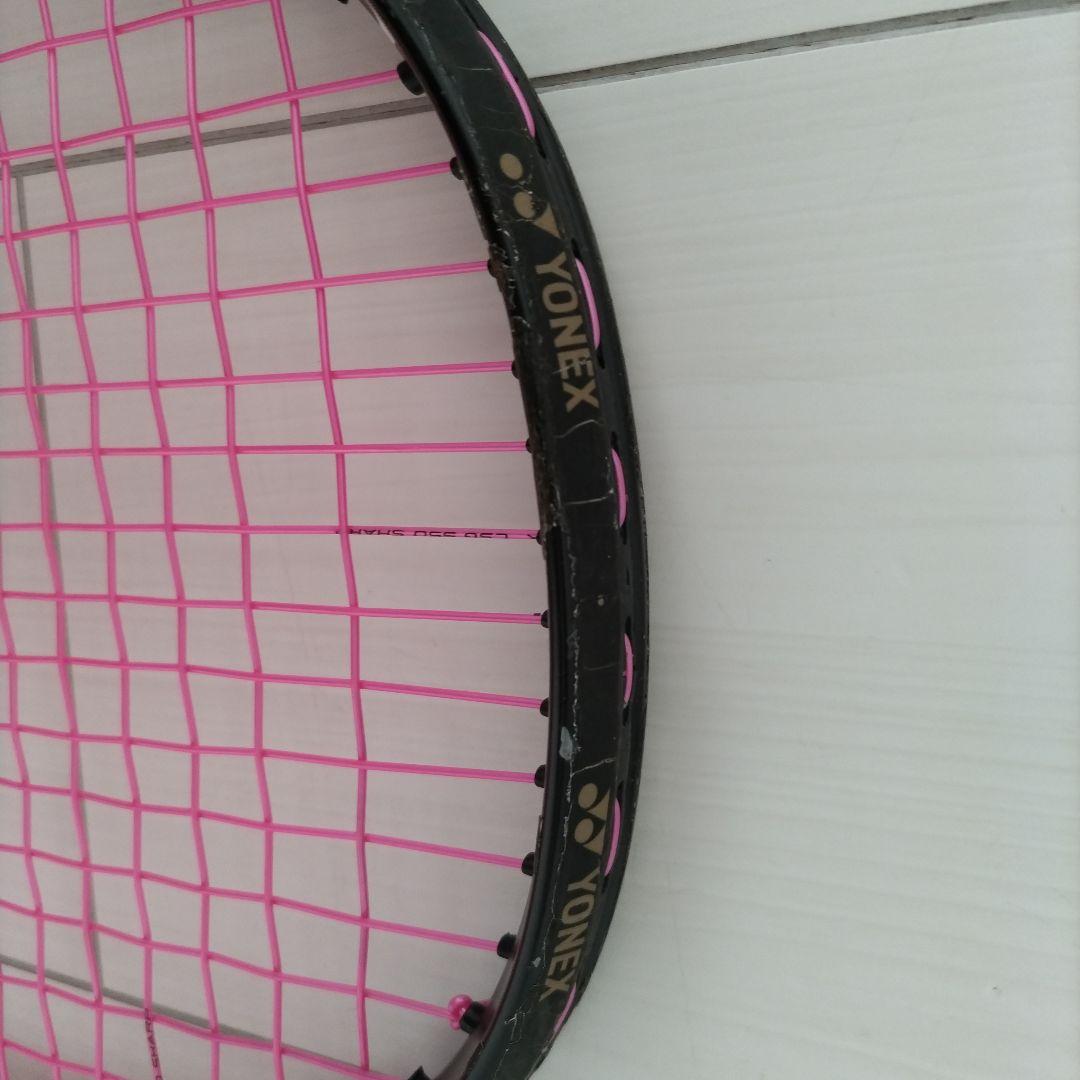 YONEX 軟式テニスラケット ピンク/黒 ジオブレイク５０ｖｓ　UL1