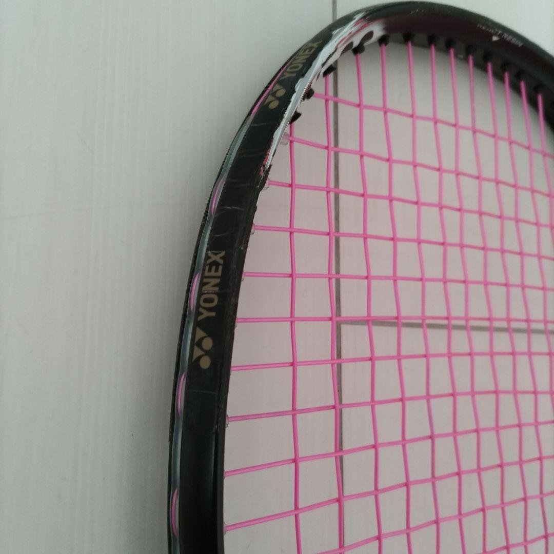 YONEX 軟式テニスラケット ピンク/黒 ジオブレイク５０ｖｓ　UL1