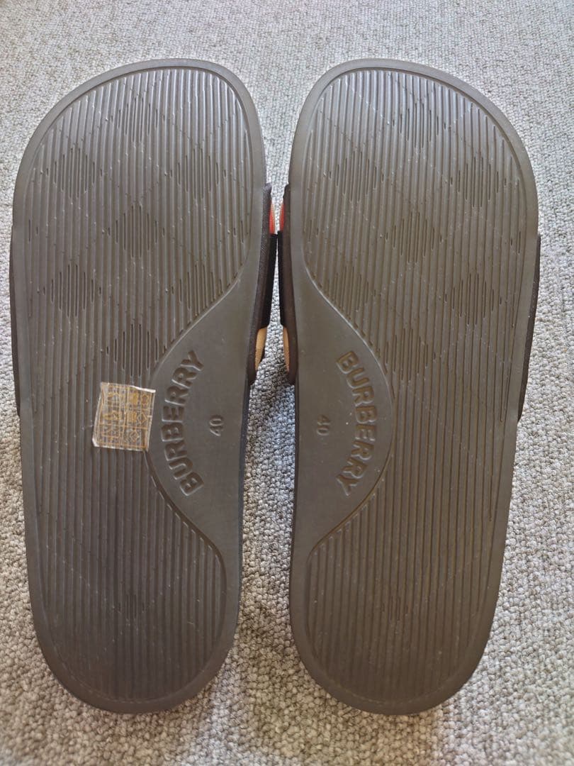 バーバリー BURBERRY サンダル キャメロンベージュ