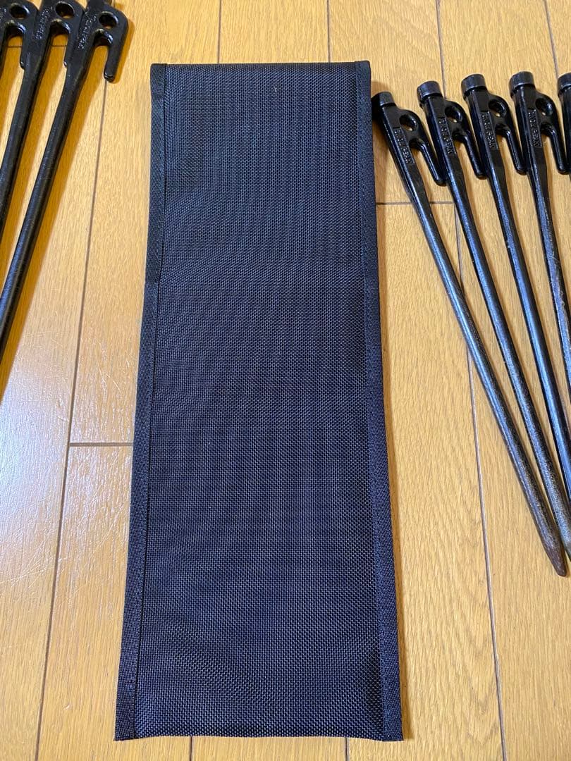 スノーピーク ペグハンマー Pro.C ペグ 40×8本 30×10本 ケース付