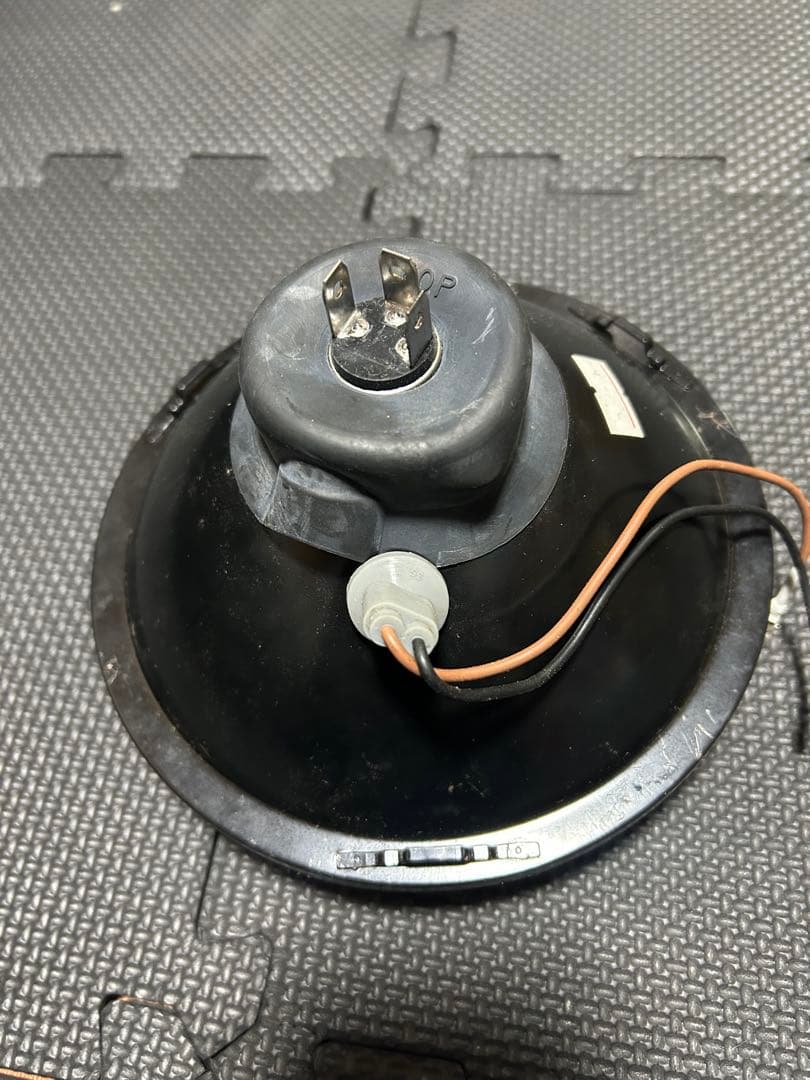 旧車　マーシャル　ヘッドライト　イエローレンズ　180パイ