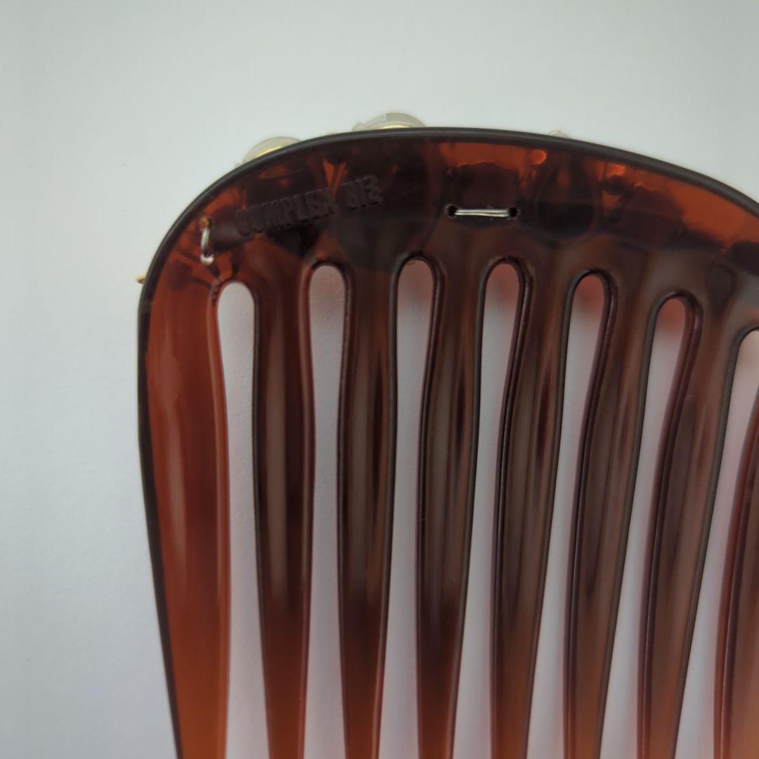 コンプレックスビズ　フレンチコーム　スワロフスキー