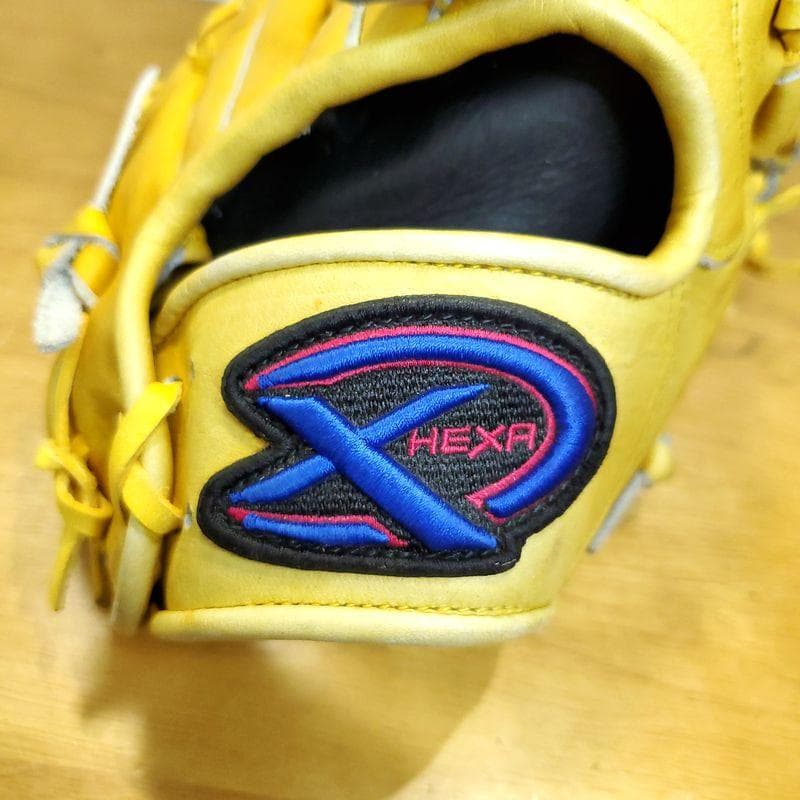 ヘキサ HEXA 日本製 ハイパーカーフ 投手用 軟式グローブ