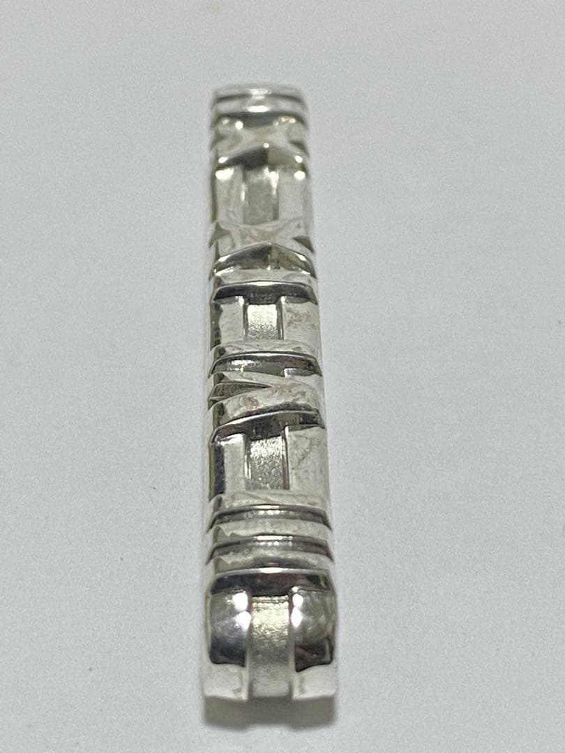 【希少・美品】ティファニー ネクタイピン アトラス シルバー 925 鏡面仕上げ