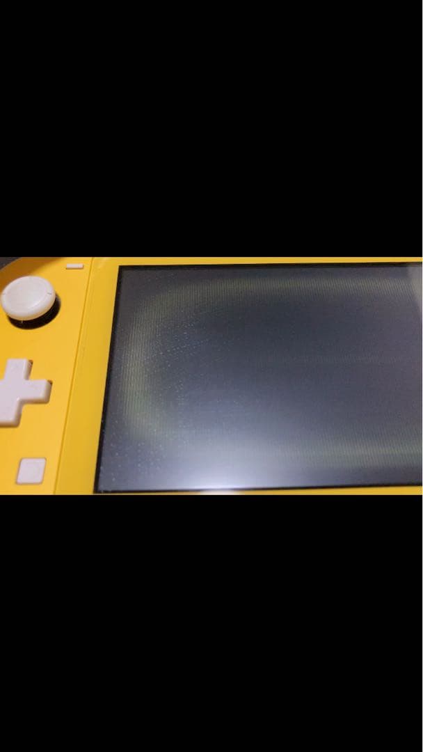 Nintendo Switch Lite イエロー　本体/画面不良有り