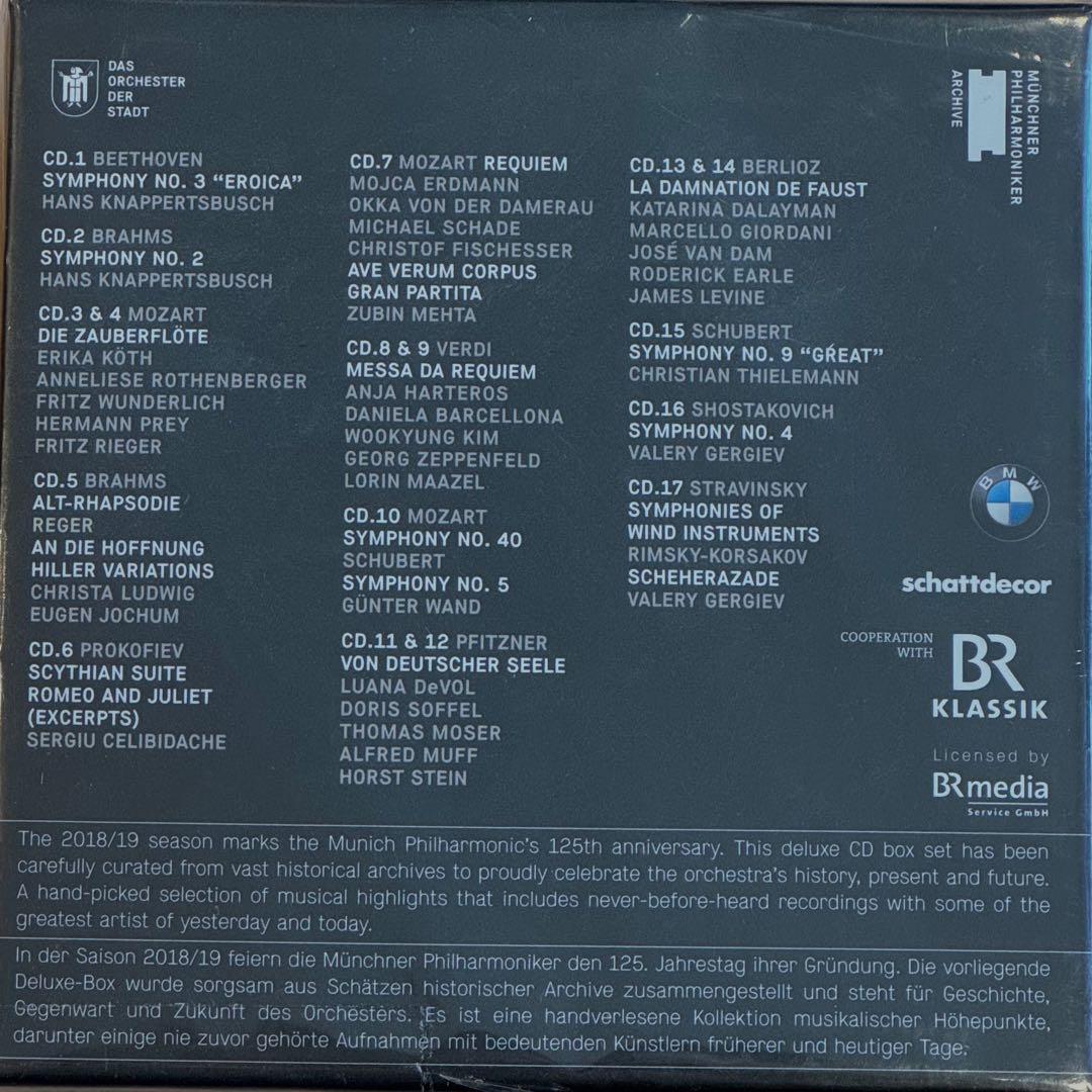 【未開封】ミュンヘン・フィル創立125周年記念(17CD)自主製作