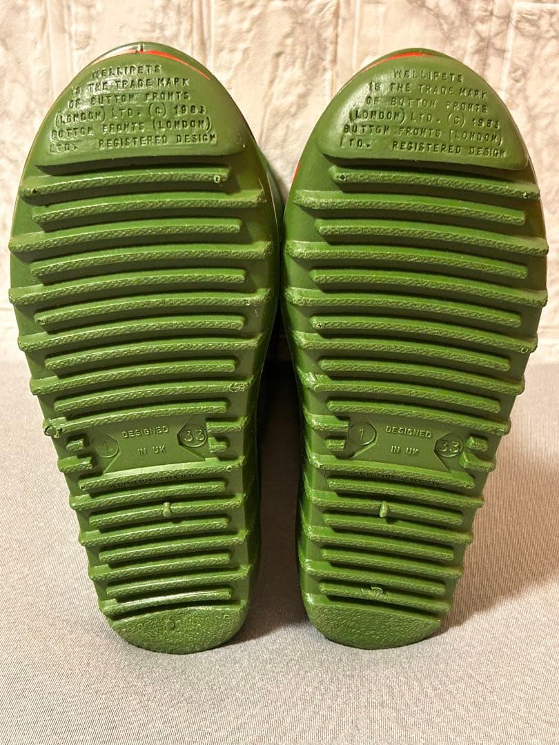 【希少・極美品】Wellipets ウェリペッツ　 カエルレインブーツ　長靴