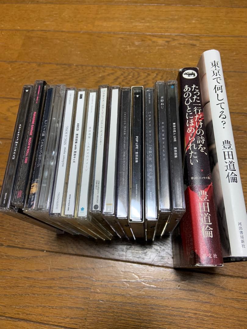 豊田道倫　パラダイスガラージ　CD13枚　本2冊
