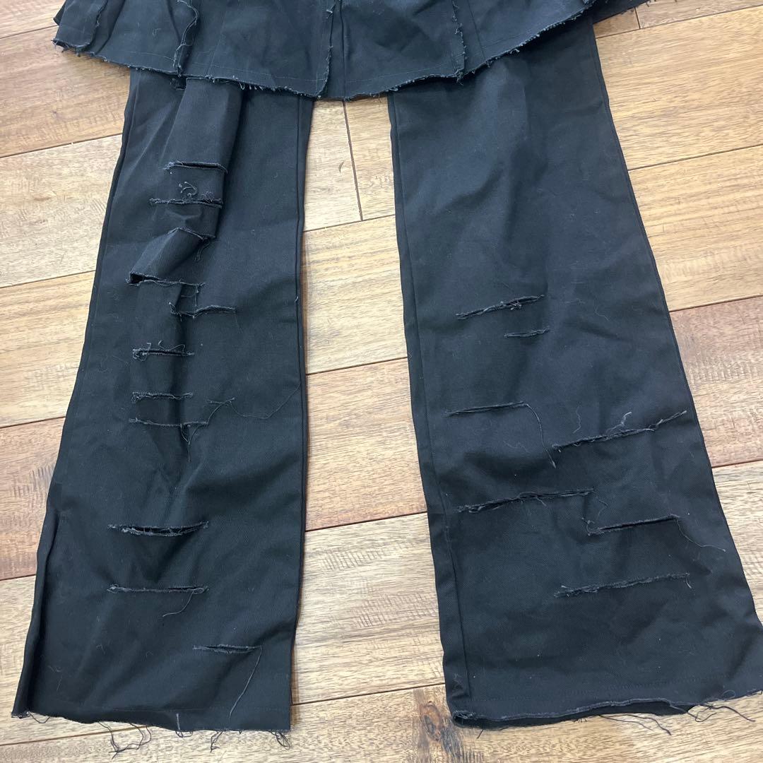 black peace now ブラックピースナウ　希少　パンツ　黒　サイズM