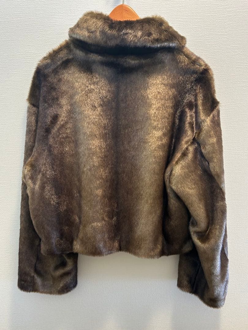 【限定お値下げ中❗️】anuans ステンカラーショートファーコート