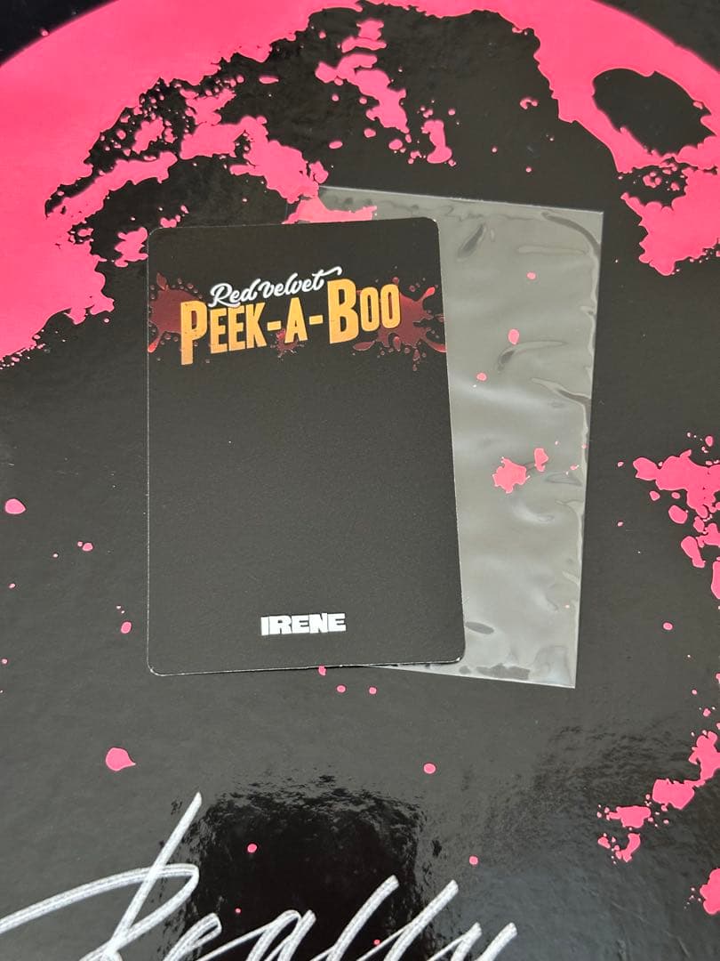 Redvelvetアイリーン　ペーパーファイルトレカ