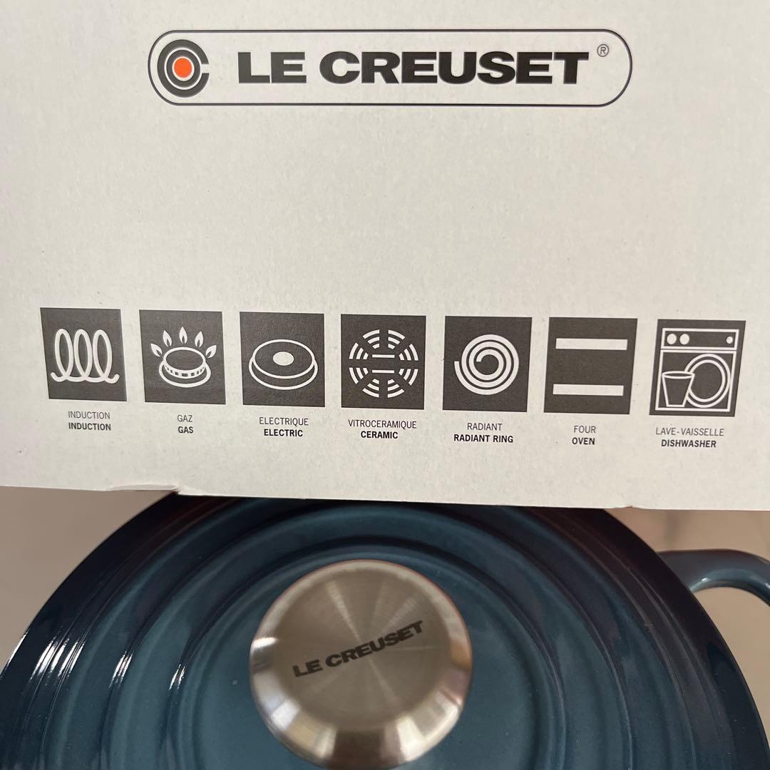 新品未使用 ルクルーゼ ココットロンド14cm