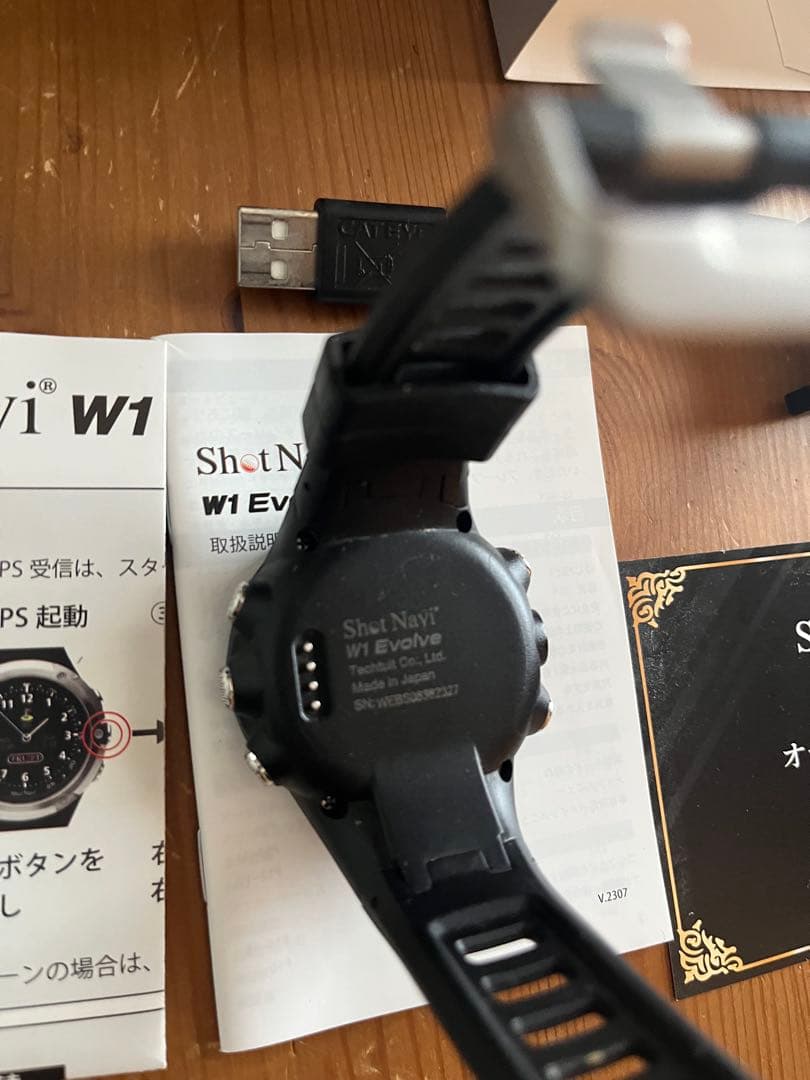 Shot Navi W1 Evolve ショットナビ　GPS ゴルフウォッチ