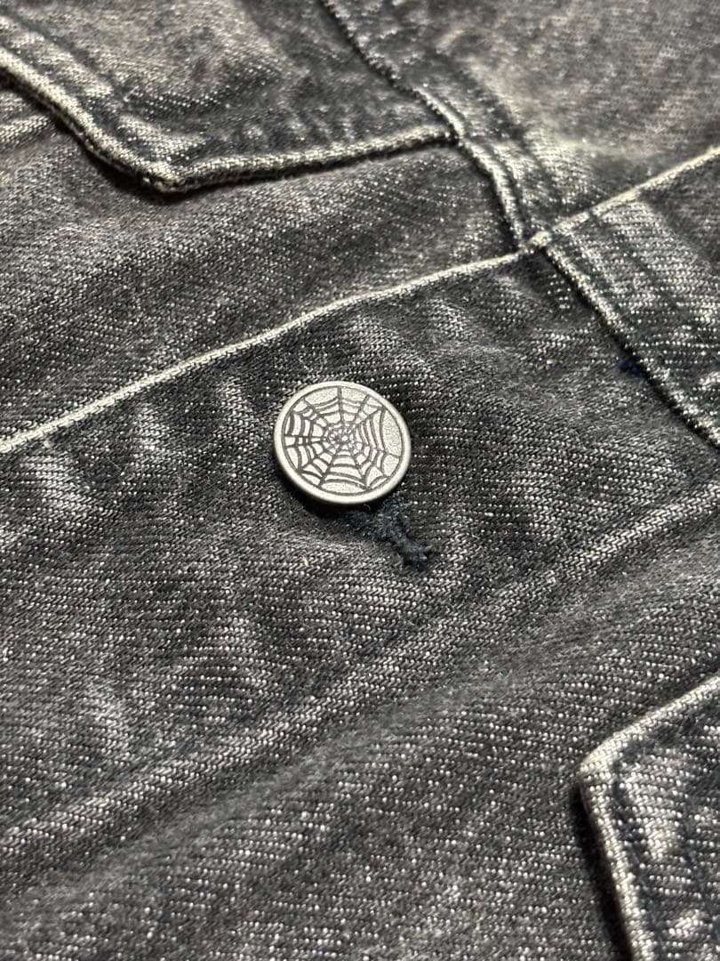 NoREMID ブラック デニムジャケット　タグ付き