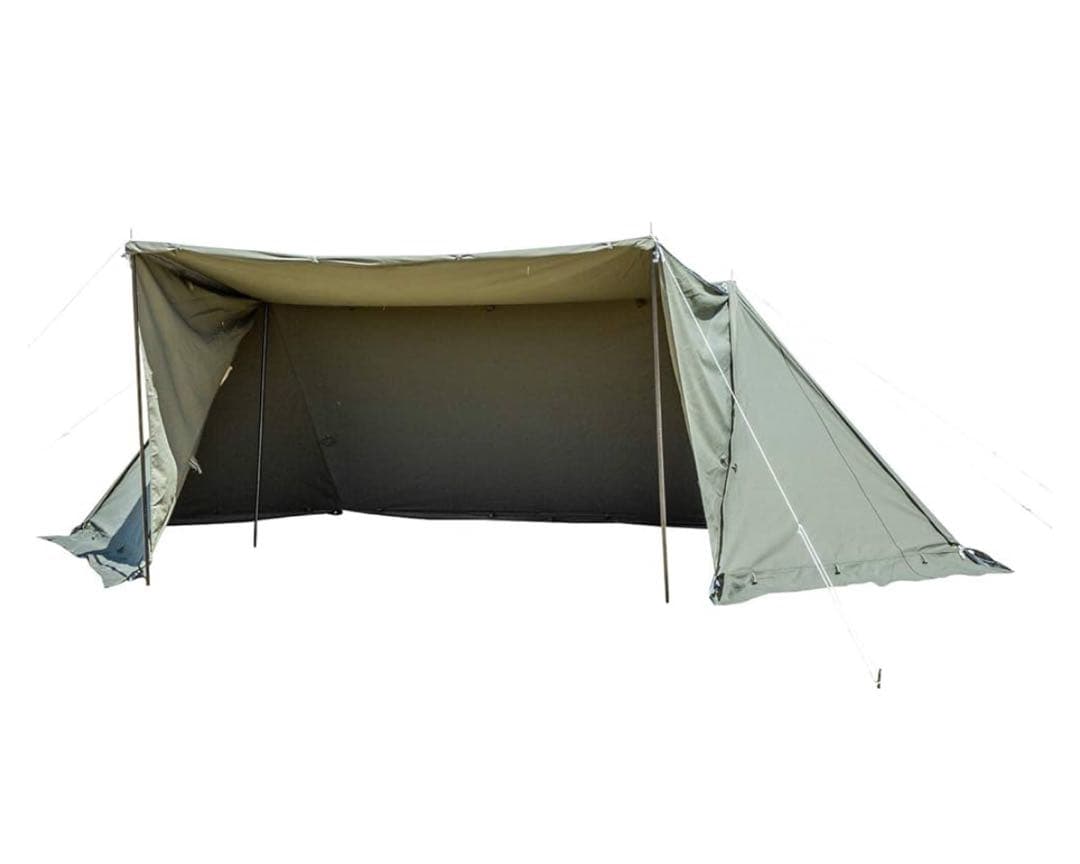 BUNDOK ソロベースEX カーキ　中古