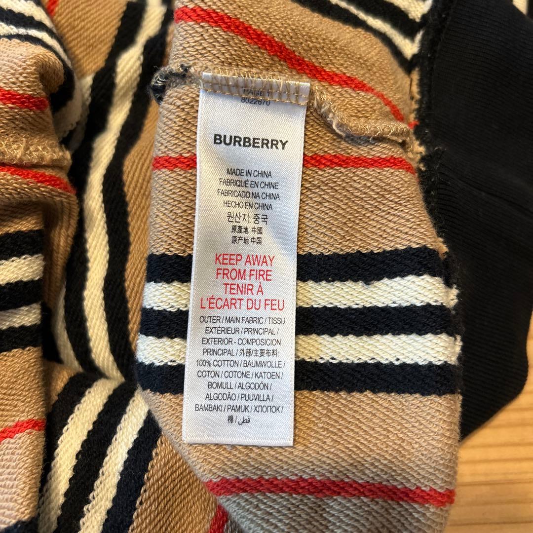 【美品】Burberry childrens スウェット 104/4y