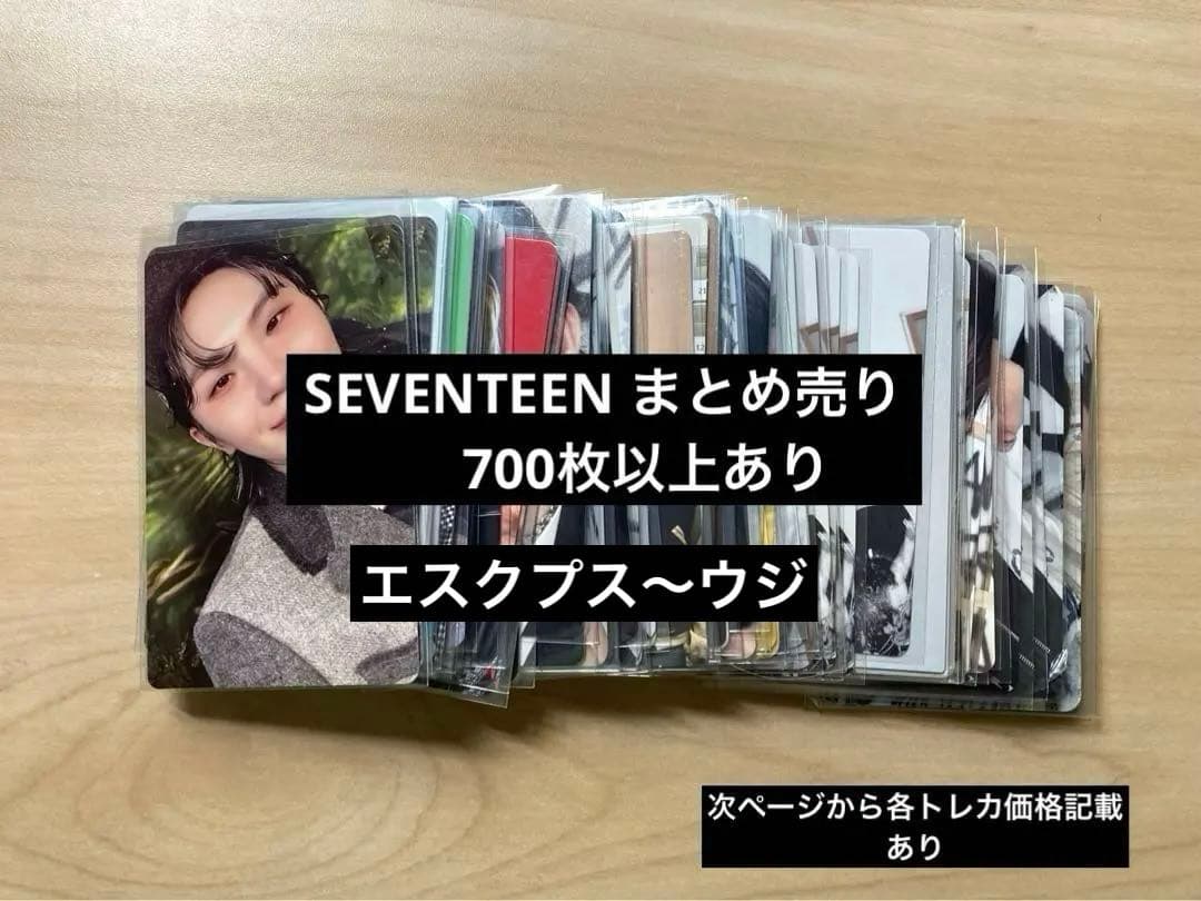 SEVENTEEN 過去トレカ まとめ売り 1 エスクプス〜ウジ