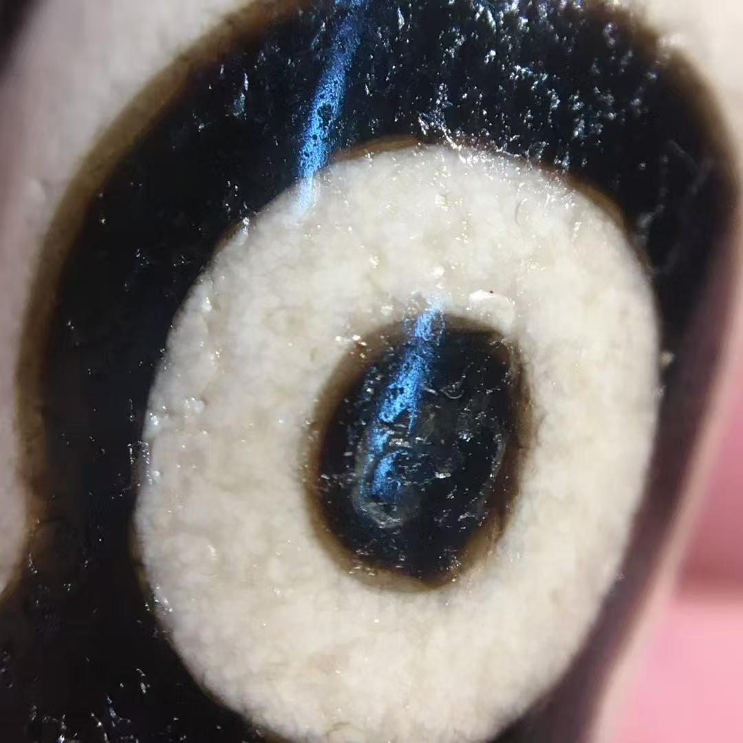 任晓攀 炫玥 手作り十字金刚六眼天珠 財運 幸運 魔除 厄除 破邪 チベット天珠