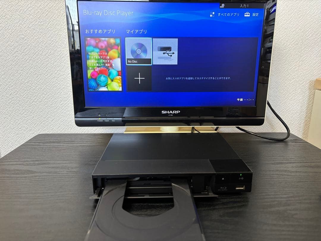 SONY BDP-S1500 Blu-rayプレーヤー リモコン、HDMI付き