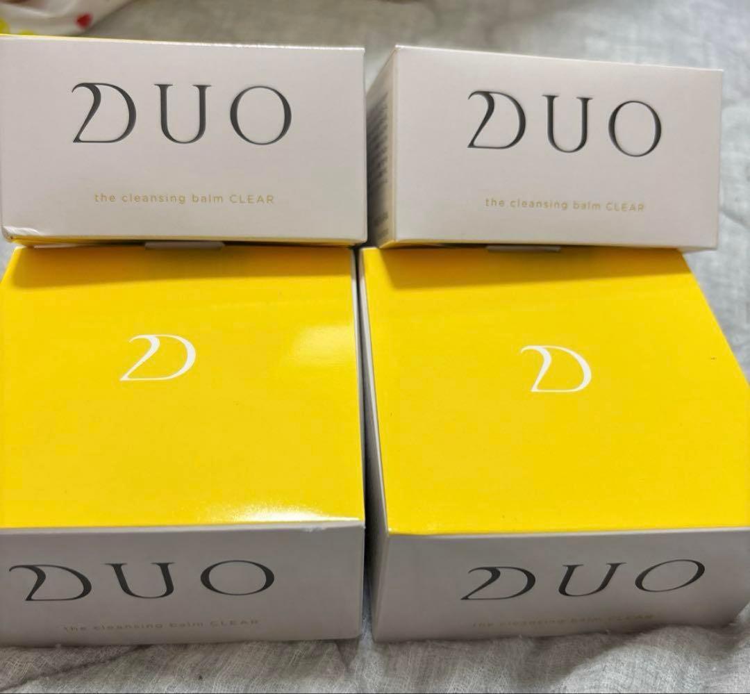 デュオ ザ クレンジングバームクリア90g 4個　新品