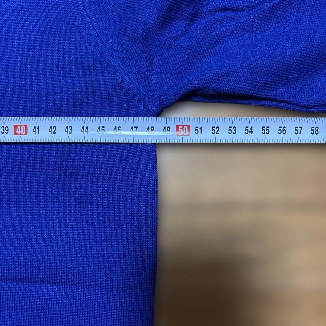 ☆新品☆G/FORE ジーフォア青 クルーネック セーター　M