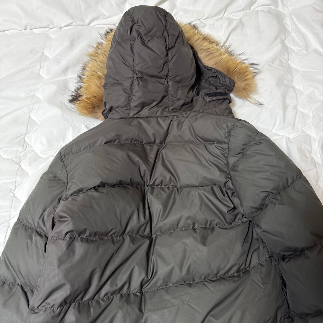 MONCLER モンクレール ロングコート ダウンジャケット カーキ サイズ0