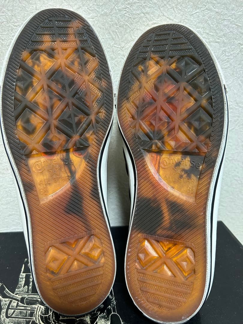 コンバースオールスター　あしたのジョー　27cm 白✖️黒