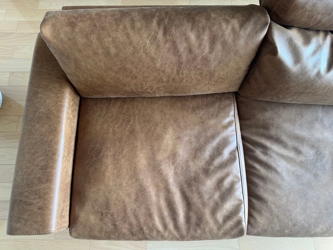 クラッシュゲート　プルート2.5人掛け　スーパーレザーテックス