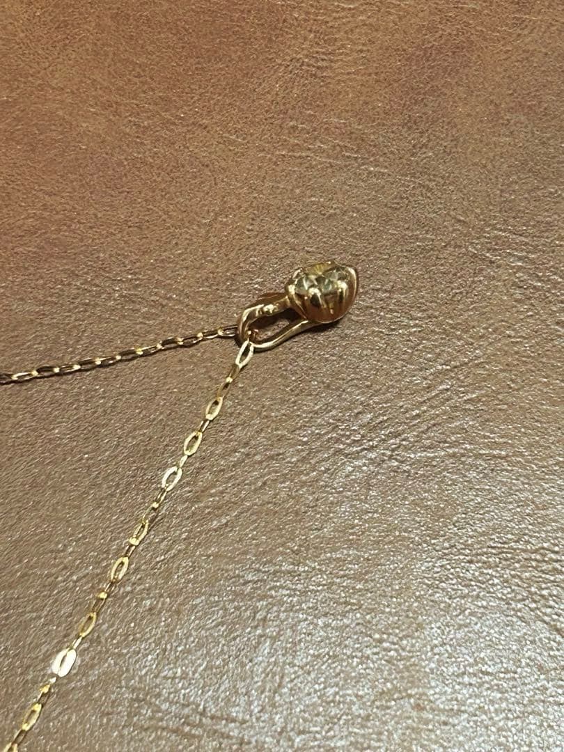 k18 PG ブラウンダイヤモンドネックレス