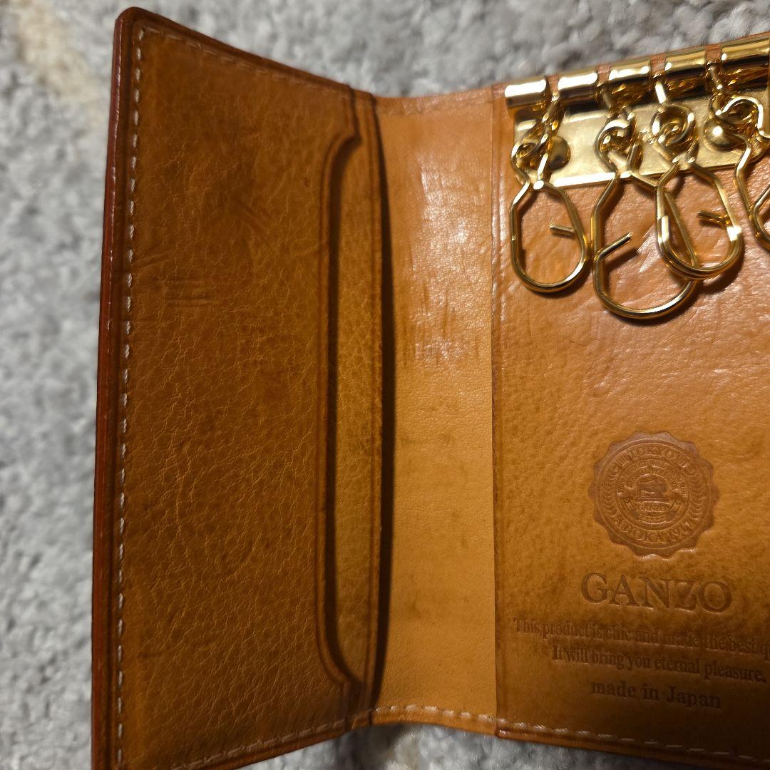 GANZO　THIN BRIDLE シンブライドルキーケース