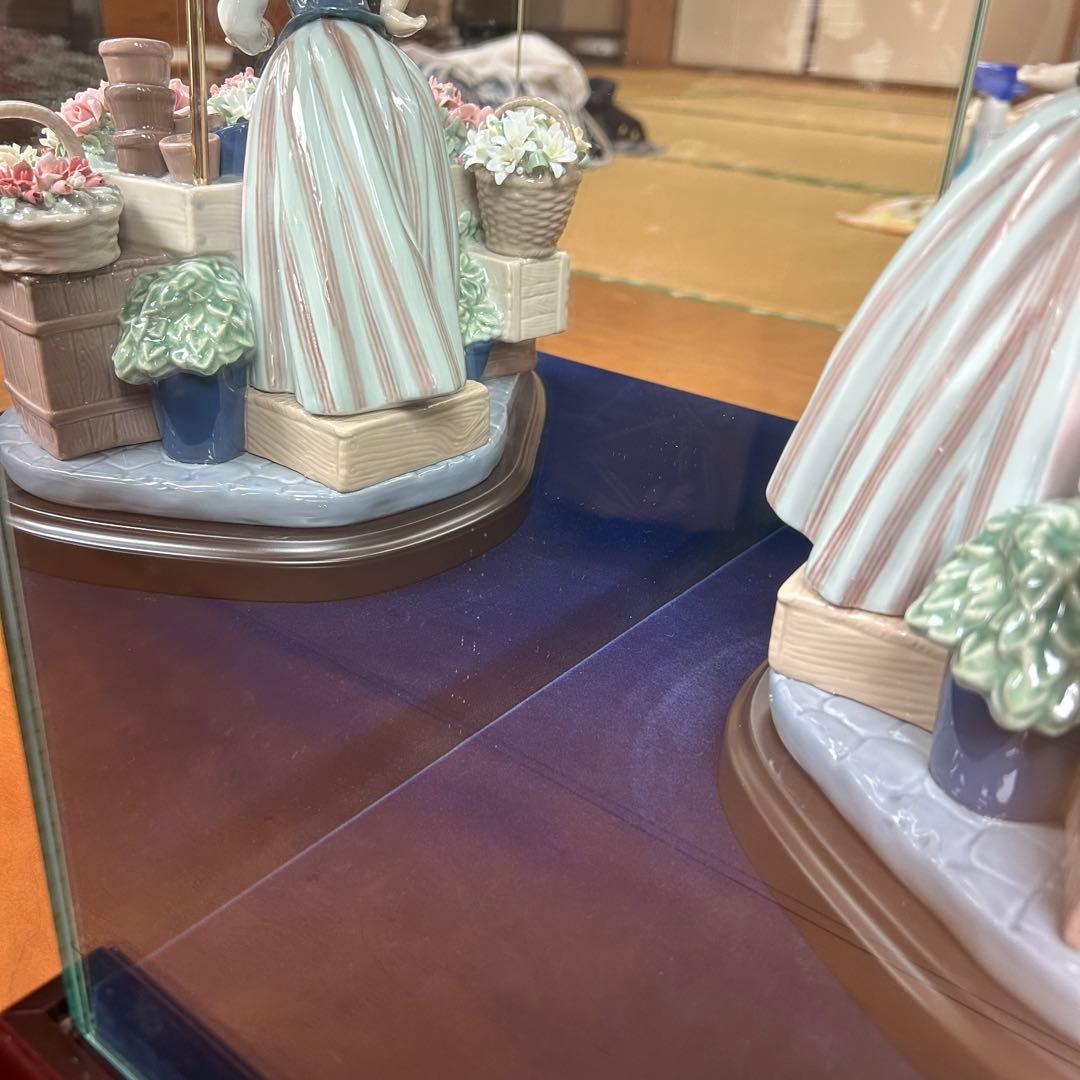 【夢さま専用】リヤドロ　LLADRO 公園通りの花屋さん